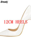 2023 New Women Pumps Patent Leather High Heels Shoes Fashion Office Shoes Stiletto Party Shoes Female Comfort Women