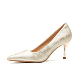 Chinese Style Sharp Thin Heel Single Shoes Beautiful High-End With Horse-Faced Skirt Temperament Cheongsam High-Heeled