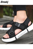 Breathable Comfort Slip on Plus Size Open Shoes Casual Sandals Summer Shoes Sandal Mens PVC Sandalias Hiking