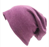 Color Beanies Spring Gorros Winter Womens Beanie Hat Women Cotton Solid High Cost Performance Casual Multifunctional
