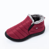 Waterproof Women Winter Shoes Plus Size 45 Couple Snow Boots Women Shoes Antiskid Bottom Keep Warm Mother Casual