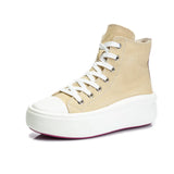44 Chaussure Femme Women Sneakers Zipper Canvas leather Casual Shoes Mens 2022 Fashion Women Black Sneakers Ladies