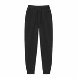 2021 Solid 100% Cotton Suits Women Set Fleece Pullover Hooded Hoodies Sweatshirts Casual Pants Tracksuit Plus