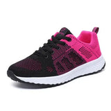 Shoes For Women Fashion Breathable Walking Mesh Flat Shoes Sneakers Women 2021 Gym Vulcanized Shoes White Female