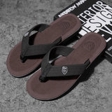 Slippers 2021 Korean Version Of High Quality Large Size 47 Flip-Flops Bathroom Non-Slip Slippers Beach Casual Men