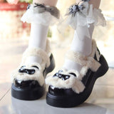 Breakj Wind Mary Jane Women's Shoes Small Leather Shoes Pure Color Candy Color Versatile Best Little Luo Emperor Travel