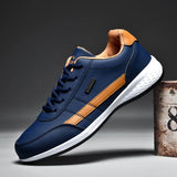 Shoes Men Leather Men Sneakers Trend Casual Shoe Breathable Leisure Male Sneakers Non-Slip Footwear Men Vulcanized