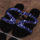 Breakj S Slippers Women's New Comfortable Flat Bottom Clip Large Cool Slippers In The Summer Of