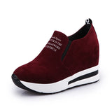 Platform Sports Women's Singles Shoes Pedal Students Show High Show Thin Korean Version Of Casual Women's Singles