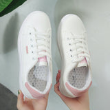 Spring New Korean Thick-Soled Small White Shoes Women's Low-Side Wear-Resistant Student Leisure Shoes Women's Singles