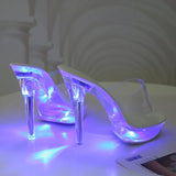 Breakj 13CM Luminous Female Slippers