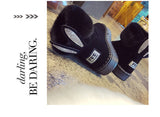 2021 New Women Winter Snow Boots Velvet Padded Shoes Boots Outdoor Fur Keep Warm Shoes Female Solid Casual