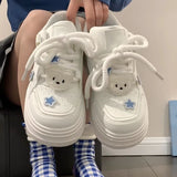 Breakj Wind Star Little White Shoes Women 2025 Autumn New High-Value Leisure Sports Shoes Fashion Trend Skate
