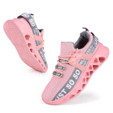 Sneakers Casual Lace-up Breathable Couple Tenis Shoes Fashion Mesh Hard-wearing Blade Running Shoes for Men Plus Size
