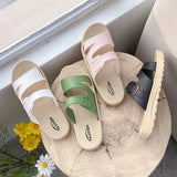 Women Slippers Summer Beach Shoes Fashion Outdoor Indoor Slides Eva Soft Flip Flops Male Thick Sole Anti-Slip