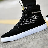 And Winter Style High Upper Shoes Korean Version Male Shoes Student Canvas Shoes Men's Casual Shoes Trend All Kinds Of Board