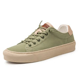 o'clock New Arrivals Casual Shoes For Men Non-Leather Comfortable Breathable Flats Sneaker Green Slip Resistant