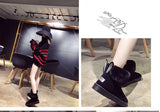 2021 New Women Winter Snow Boots Velvet Padded Shoes Boots Outdoor Fur Keep Warm Shoes Female Solid Casual