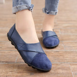 Sale Woman's Flats Shoes woman Soft Genuine Leather Big Size Boat Shoes for Women shose summer