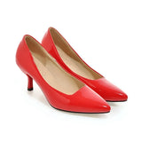 Women Shoes High Heels Pointed Toe High Heel Shoes Women Pumps White Wedding Heels Footwear Yellow Black Large Size 9