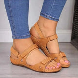 Women Sandals 2022 Summer Shoes Women Low Heels Sandalias Mujer Wedges Heel Sandals Summer Footwear Beach Casual Shoes