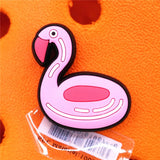 1pcs PVC Shoe Charms Pink Heart Glasses Bird Sun Shoe Accessories Shoe Buckle Decorations fit Croc JIBZ Kids