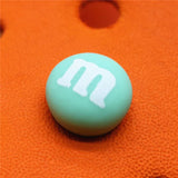 Single Sale Chocolate Candies Shoe Charms Accessories Simulation Rainbow Beans Shoe Decoration fit croc jibz Kid's