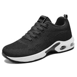 Shoes Women 2021 Breathable Casual Shoes Outdoor Light Weight Sports Shoes Walking Platform Ladies Sneakers Black