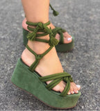 Velvet Sandals Women 2025 Summer Slopes And Beach Shoes Wish Sand