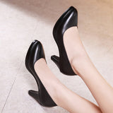 Cheongsam Catwalk High Heels Women's Stilettos Black Large Size 4243 Professional Work