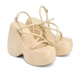Summer 2024 Sexy Plus Size Wedge With Open Toe