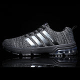 New Men Shoes Casual White Sneakers Air Mesh Summer Breathable Hard-Wearing Slip-On Athletic Tenis Shoes for Men Big