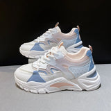 Sneakers 2021 Fashion Platform Sport Shoes Women Non Slip Breathable Casual Shoes Women Increase Shoes Zapatos De