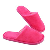 Soft Plush Cotton Couples Slippers Unisex Anti-slip Indoor House Shoes Women's Flip flops Home Slippers Autumn Winter