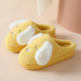 Slippers For Women Shoes Cartoon Animals Fluffy Slipper Woman Winter Comfortable Footwear Female Indoor Ladies Warm