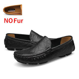 Big Size 36~50 High Quality Genuine Leather Men Shoes Soft Moccasins Loafers Fashion Brand Men Flats Comfy Driving