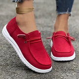 2024 New Large-Size Casual Single Shoes For Women With Flat Soles And Low-Top Love