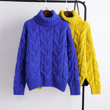 Sweaters Women 2019 Winter Fashion Knitwear Woman Knitted Pullovers Tops Femme Long Sleeve Pullover Loose