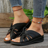 Breakj Slopes And Slippers Summer New Bow Fish Mouth Cold Slippers Rocking Line Beach Cool