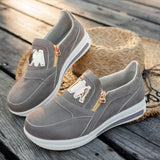Breakj 2025 New Sports Single Shoes Women Flat Bottom One Foot Pedal Solid Pink Casual Round Head Single