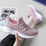 Sneakers Female Students 2021 Spring Summer New Women's Shoes Korean Fashion Running White Shoe Breathable Mesh Shoes