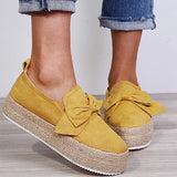 Flat Platform Shoes Woman Loafers Casual Women's Slip On Shallow Swing Moccasin Ballet Female Flats zapatos de