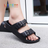 Slippers Women Flat Sandals EVA Light Beach flip flops Blue Red Black White Sandals 2021 Laies Slides Casual Shoes