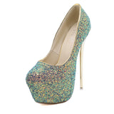 Outside The New Sequined Single Shoes 34-45 Yards Long-Term