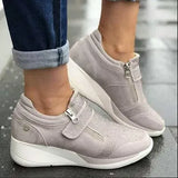 Women's Shoes Fall 2023 New Plus Size Rhinestone Casual Shoes Platform Plus Size