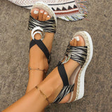 Breakj Thick-Solled Sandals 2025 Summer New Waterproof Table Sandals Fashion Slope