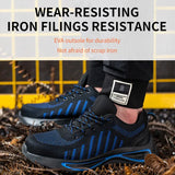 Work Shoes For Men Safety Work Ankle Boots With Steel Toe Man Sneaker Anti-puncture Men's Safety Shoes Footwear