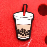 Foods Shoe Charms Cute Sushi Cookies Ice Cream Cake PVC Shoes Accessories Decoraciones for Croc Buckle jibz Kids