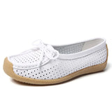 Women Breathable Summer Platform Shoes Comfortable Bottom Lace Up Nurses Shoes Slip-On Loafers Light Sneakers Zapatos De