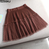 winter short pleated skirt for women mini sweater skirt short skirt a-line sun skirt new